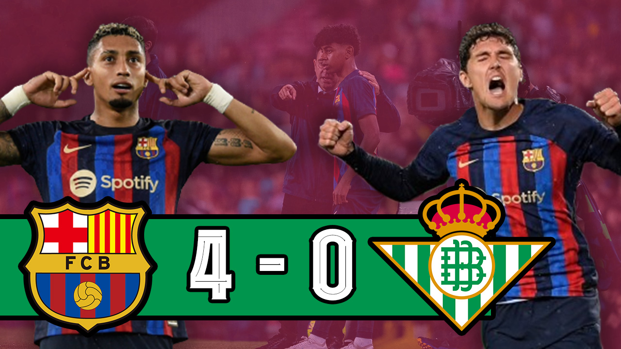 5 Headlines From Barcelona's 4-0 Win Vs. Real Betis | Christensen's ...